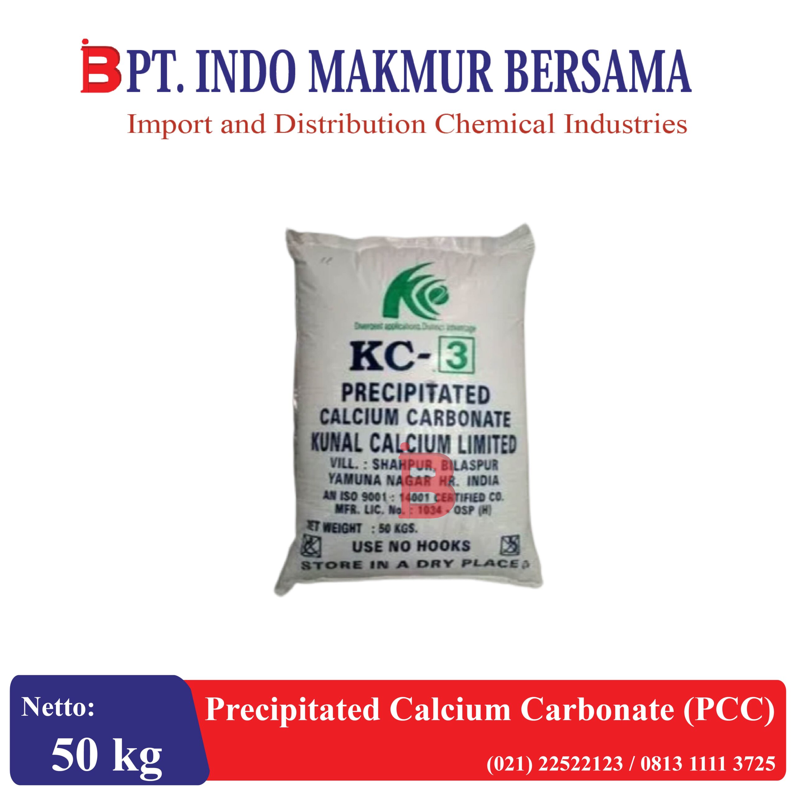Precipitated Calcium Carbonate (PCC)