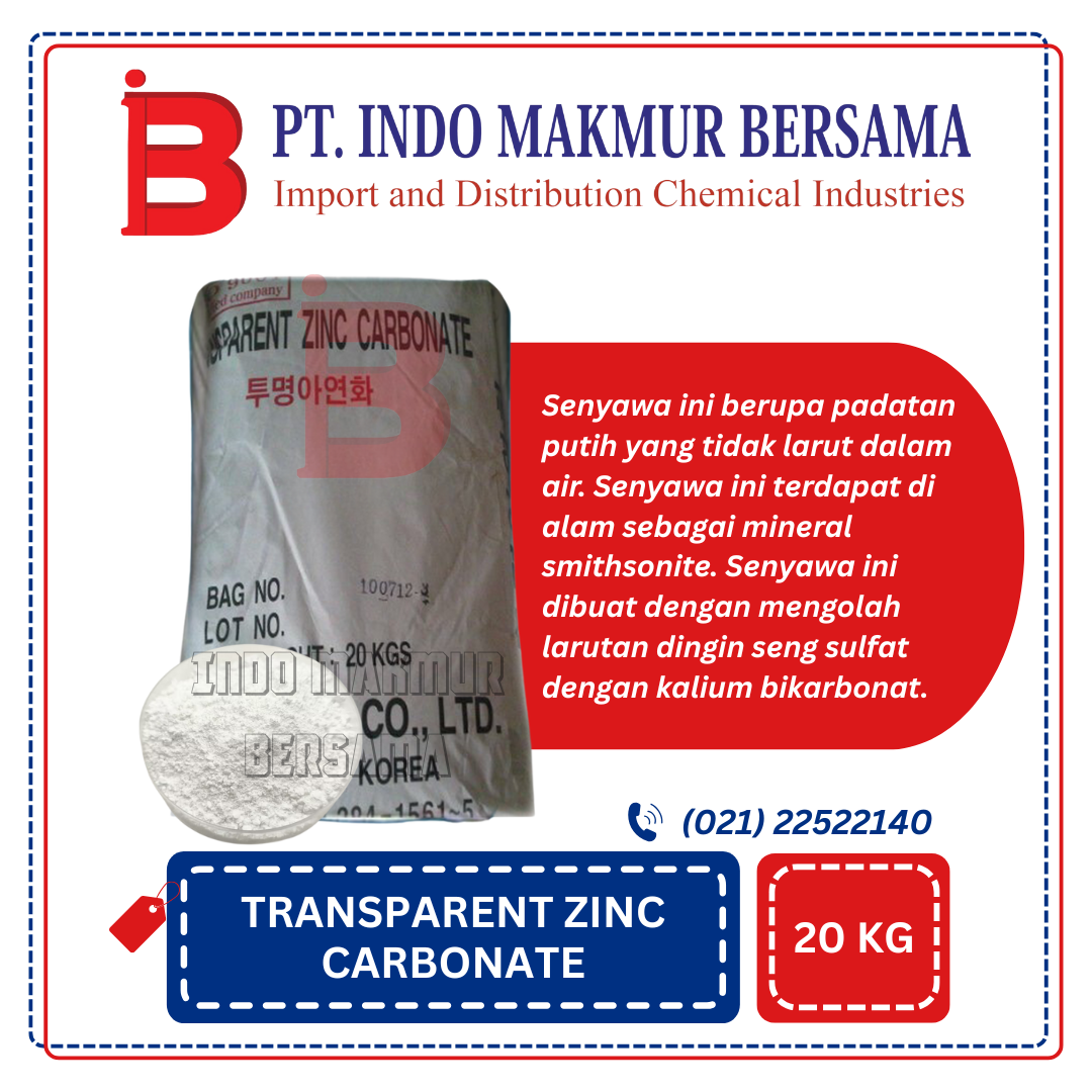 TRANSPARENT ZINC CARBONATE